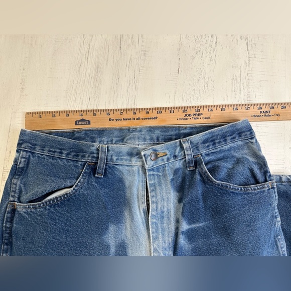 Men's Vintage Washed Rustler Jean. Size 35x34 - Picture 5 of 5